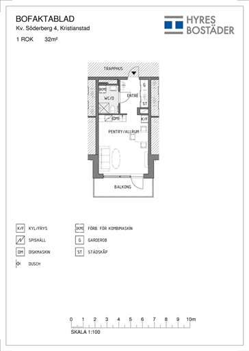 Lägenhetsspecifik planlösning